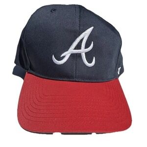 Atlanta Braves '47 Brand Snapback Cap Hat Adjustable, OSFA Genuine Merchandise